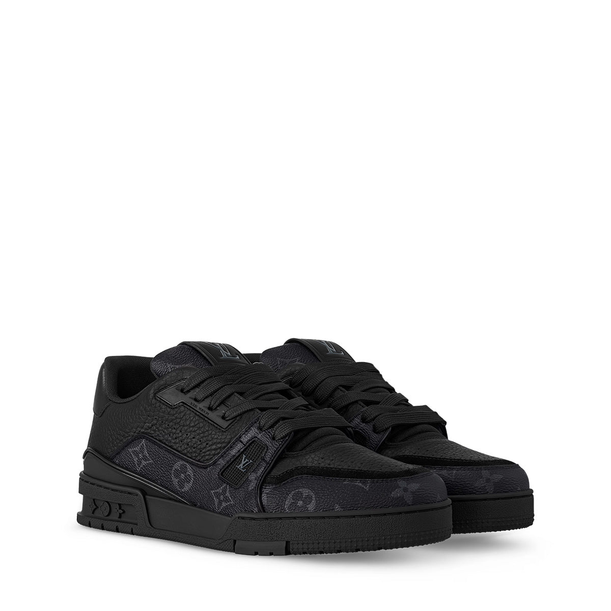 LV Trainer Sneakers - Black Colorway