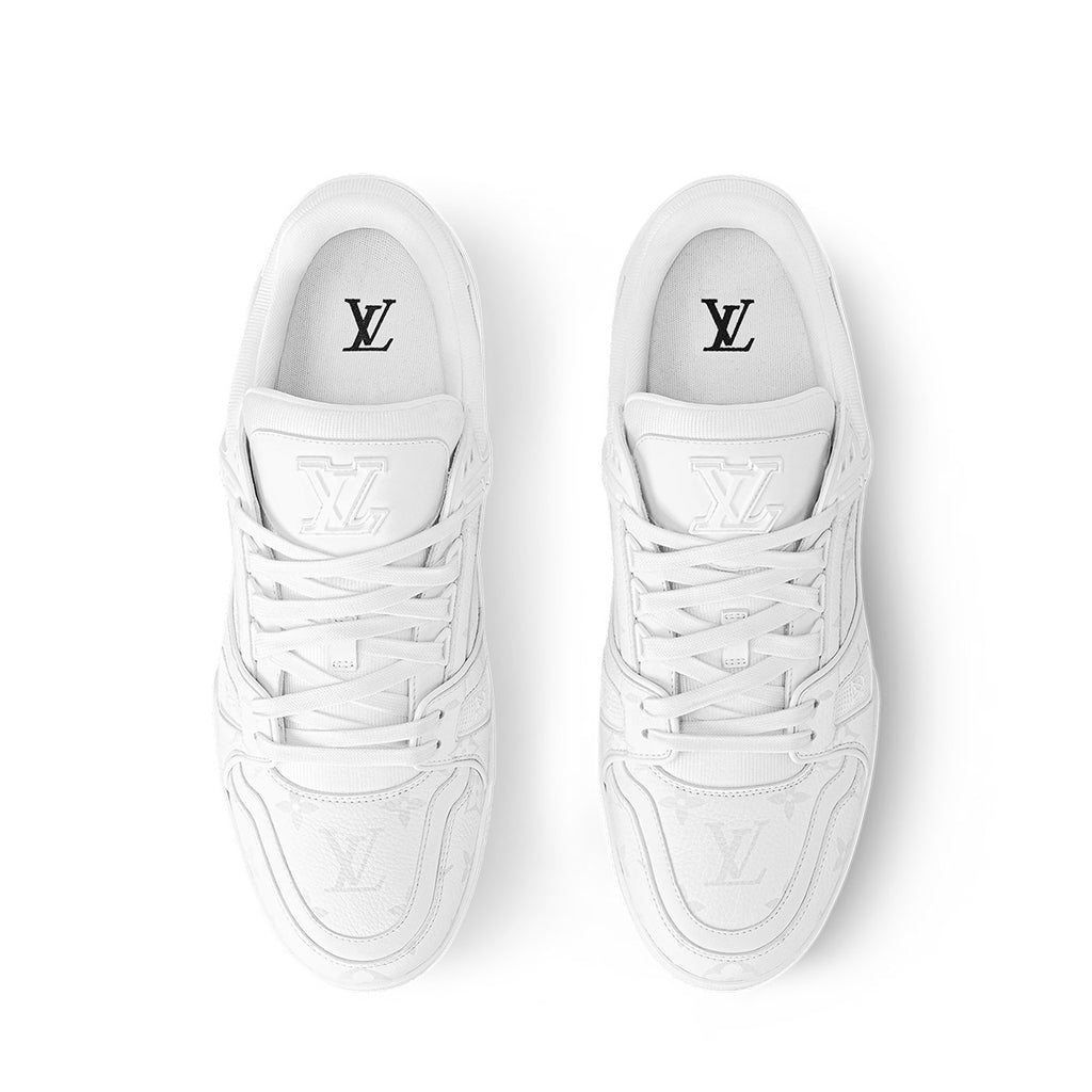 LV Trainer Sneakers - White Colorway