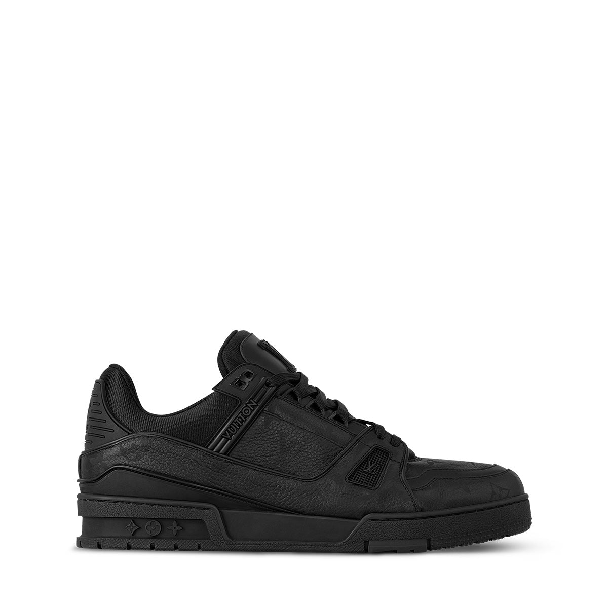 LV Trainer Sneakers - Black Colorway