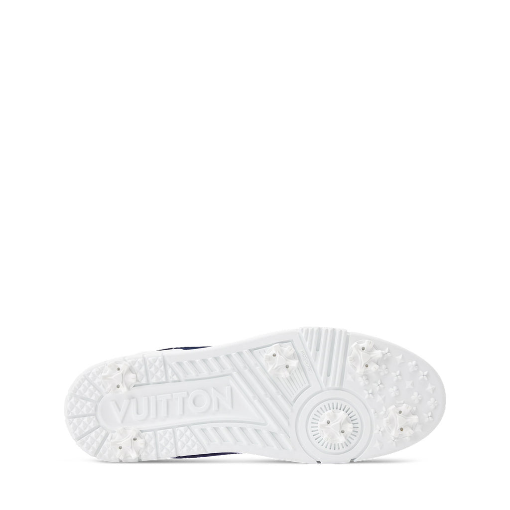 LV Trainer Sneakers - White & Navy Blue Colorway