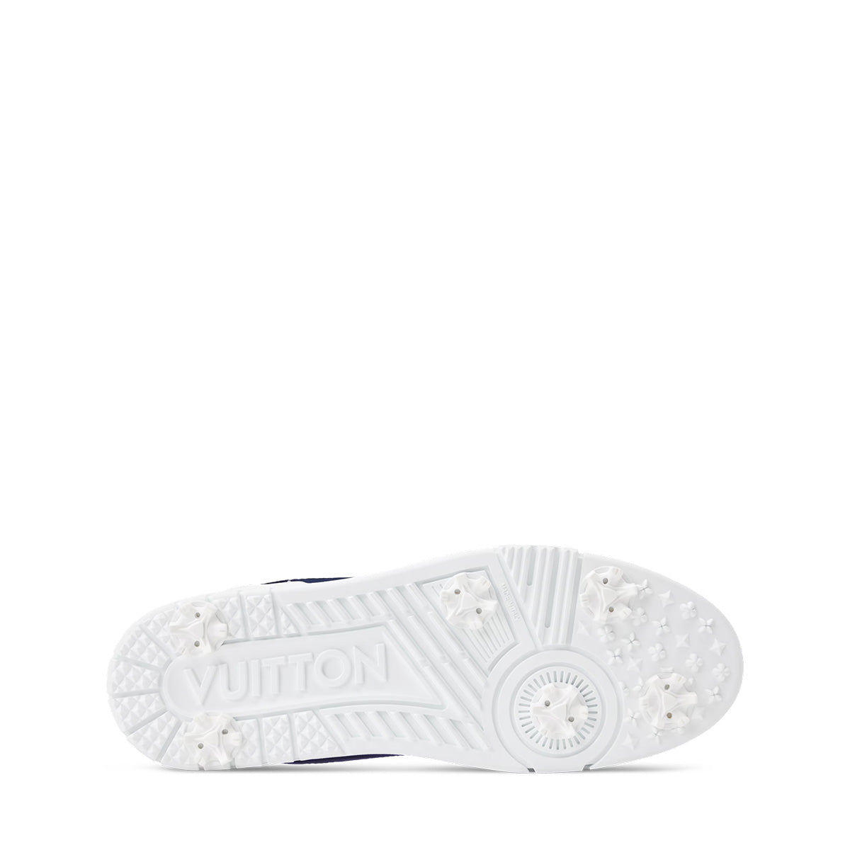 LV Trainer Sneakers - White & Navy Blue Colorway
