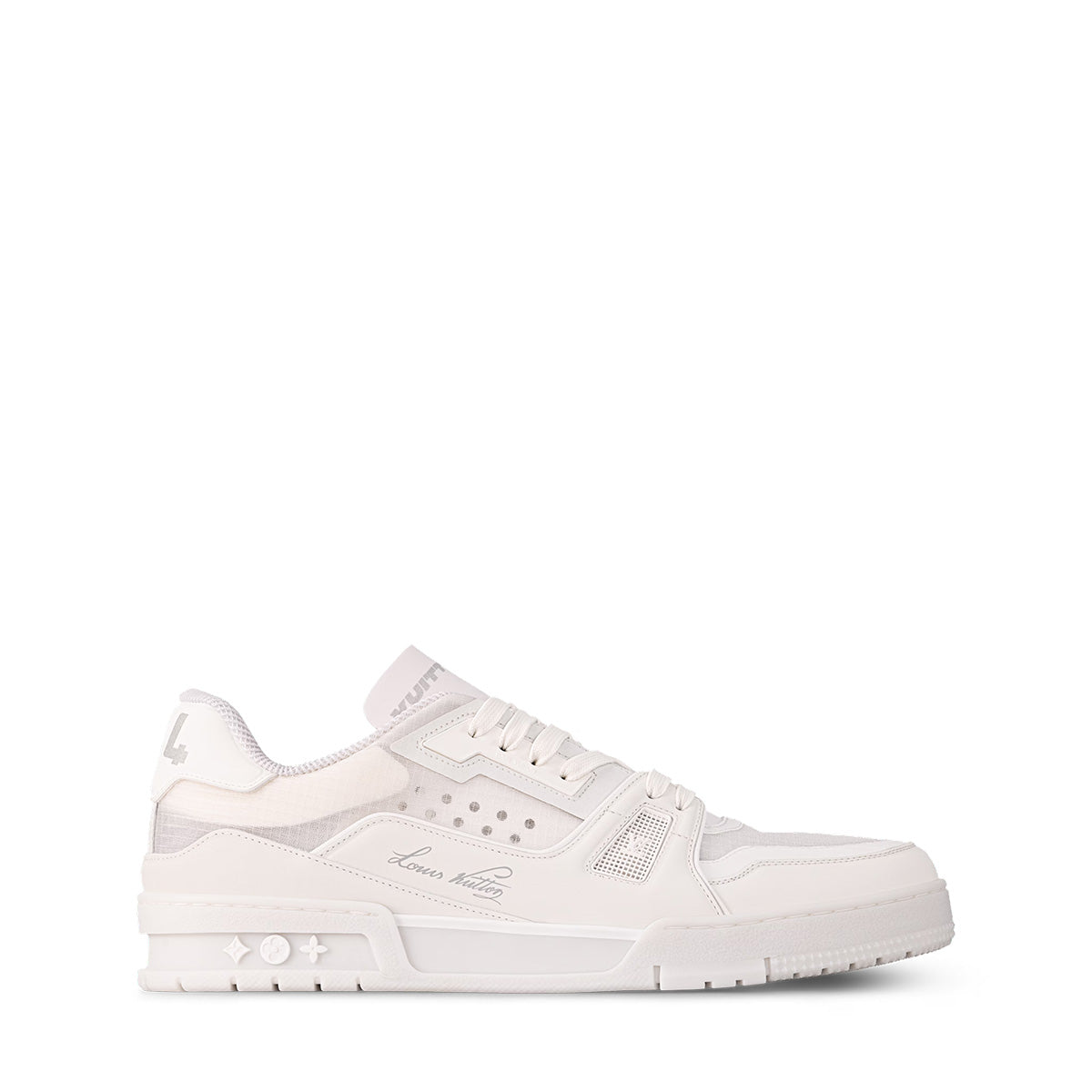 LV Trainer Sneakers - White Colorway