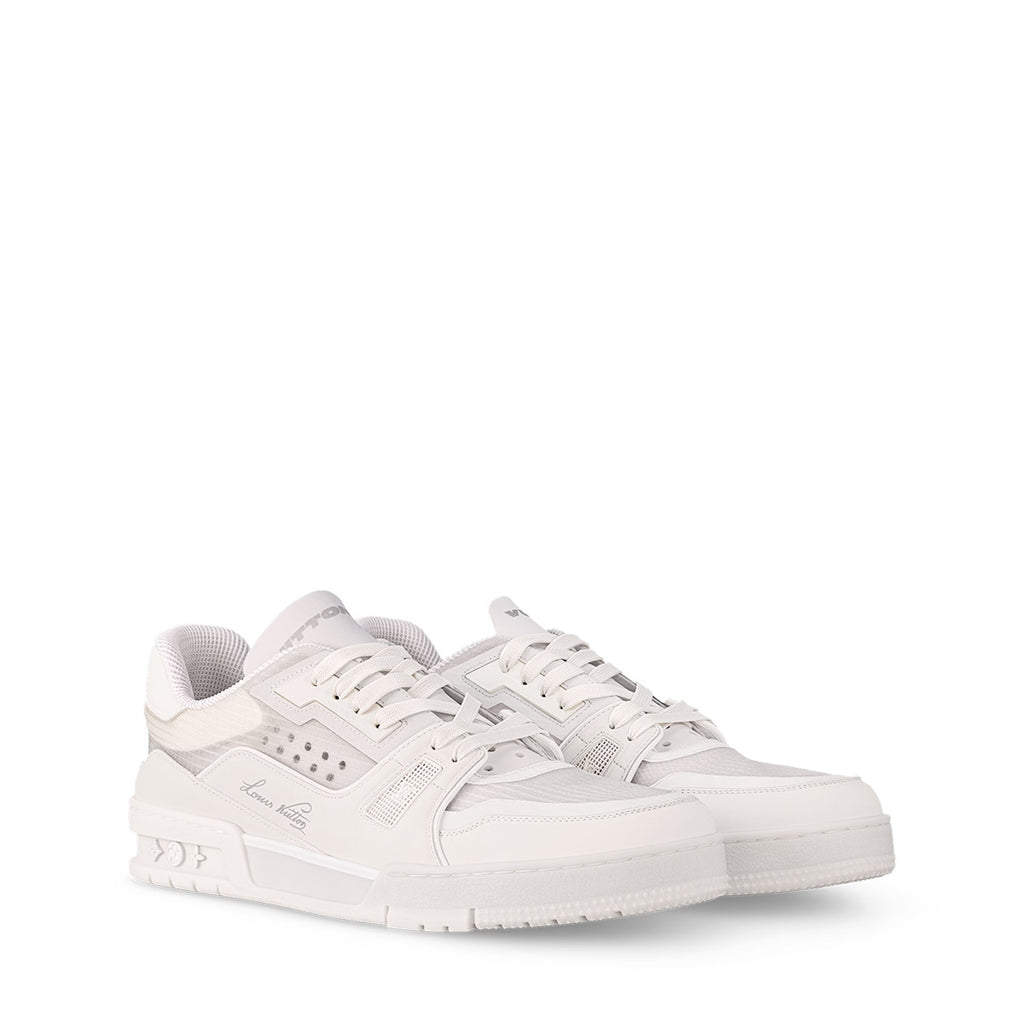 LV Trainer Sneakers - White Colorway