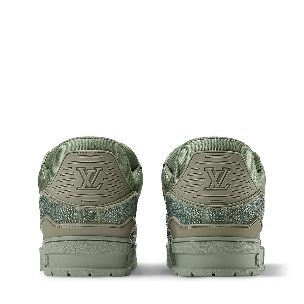 LV Trainer Sneakers - Green Colorway