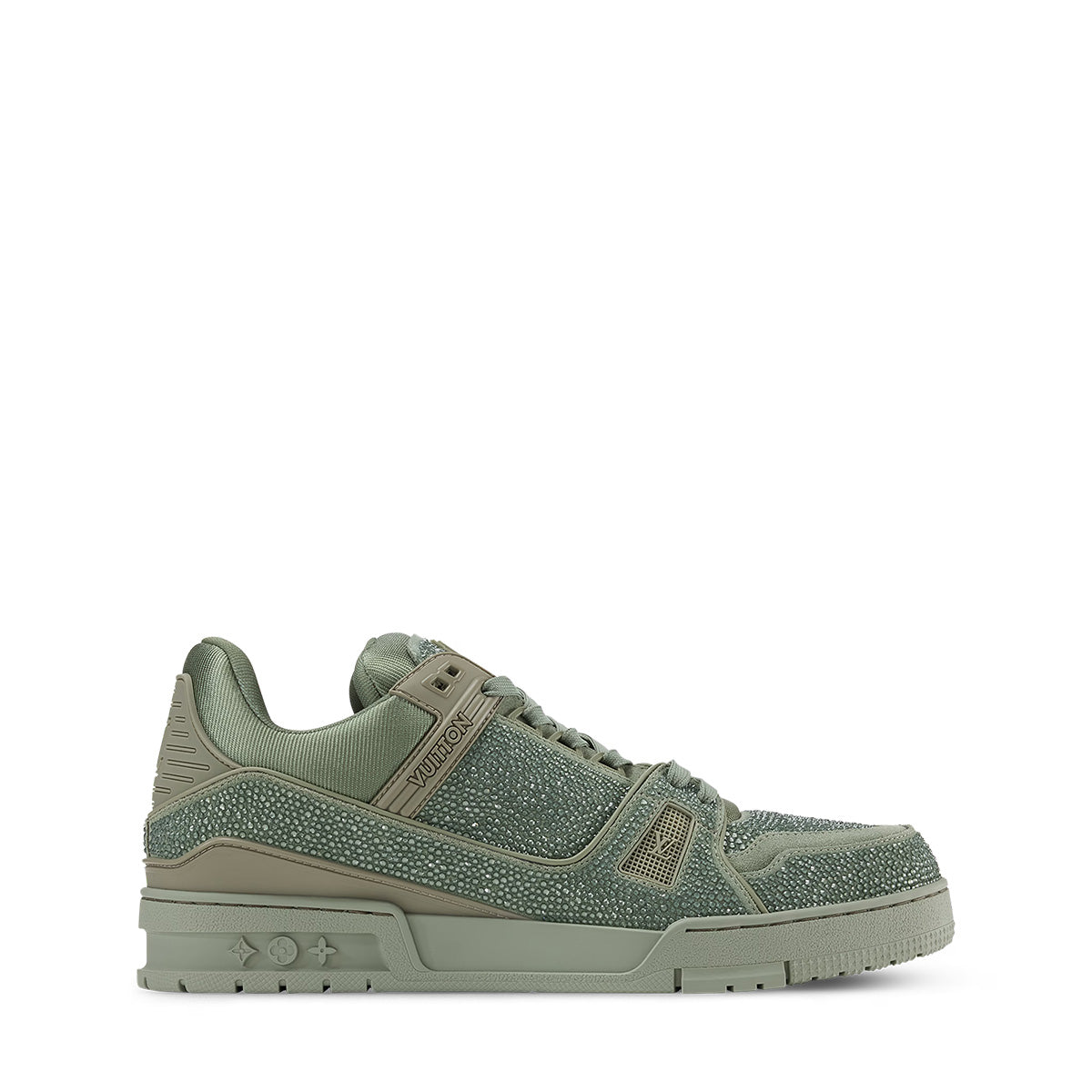 LV Trainer Sneakers - Green Colorway