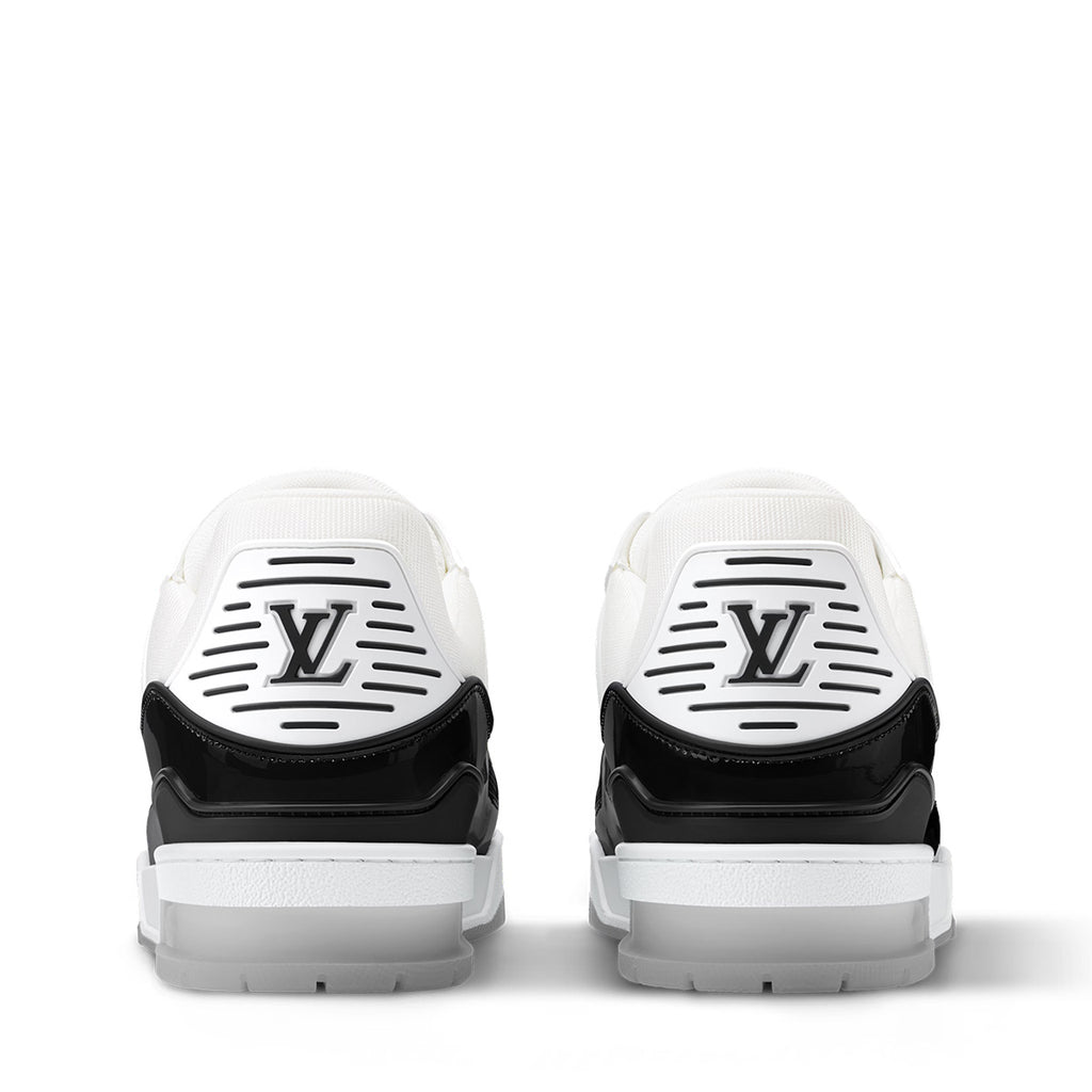 LV Trainer Sneakers - White & Black Colorway