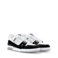 LV Trainer Sneakers - White & Black Colorway
