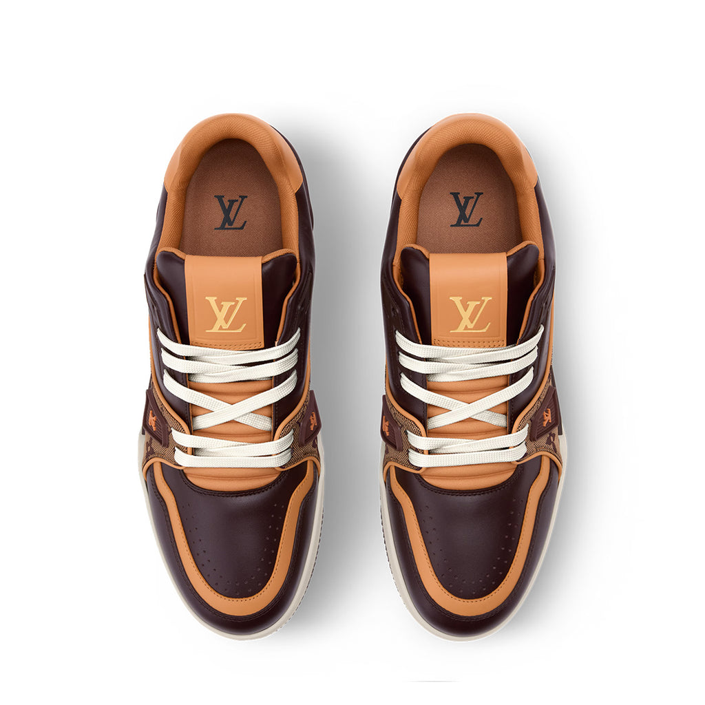 LV Trainer Sneakers - Brown Colorway