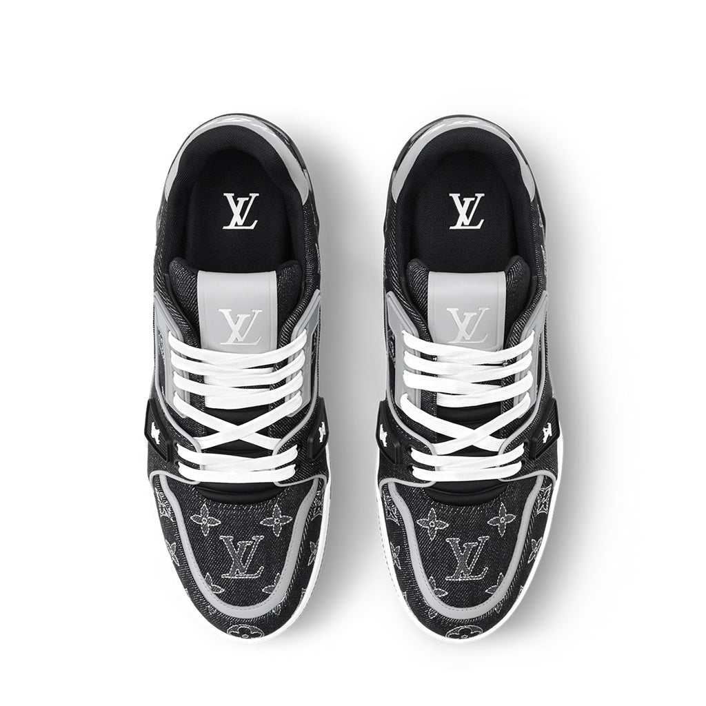 LV Trainer Sneakers - Black Colorway