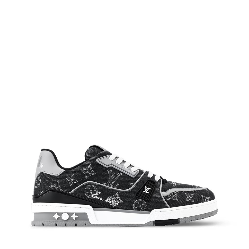 LV Trainer Sneakers - Black Colorway