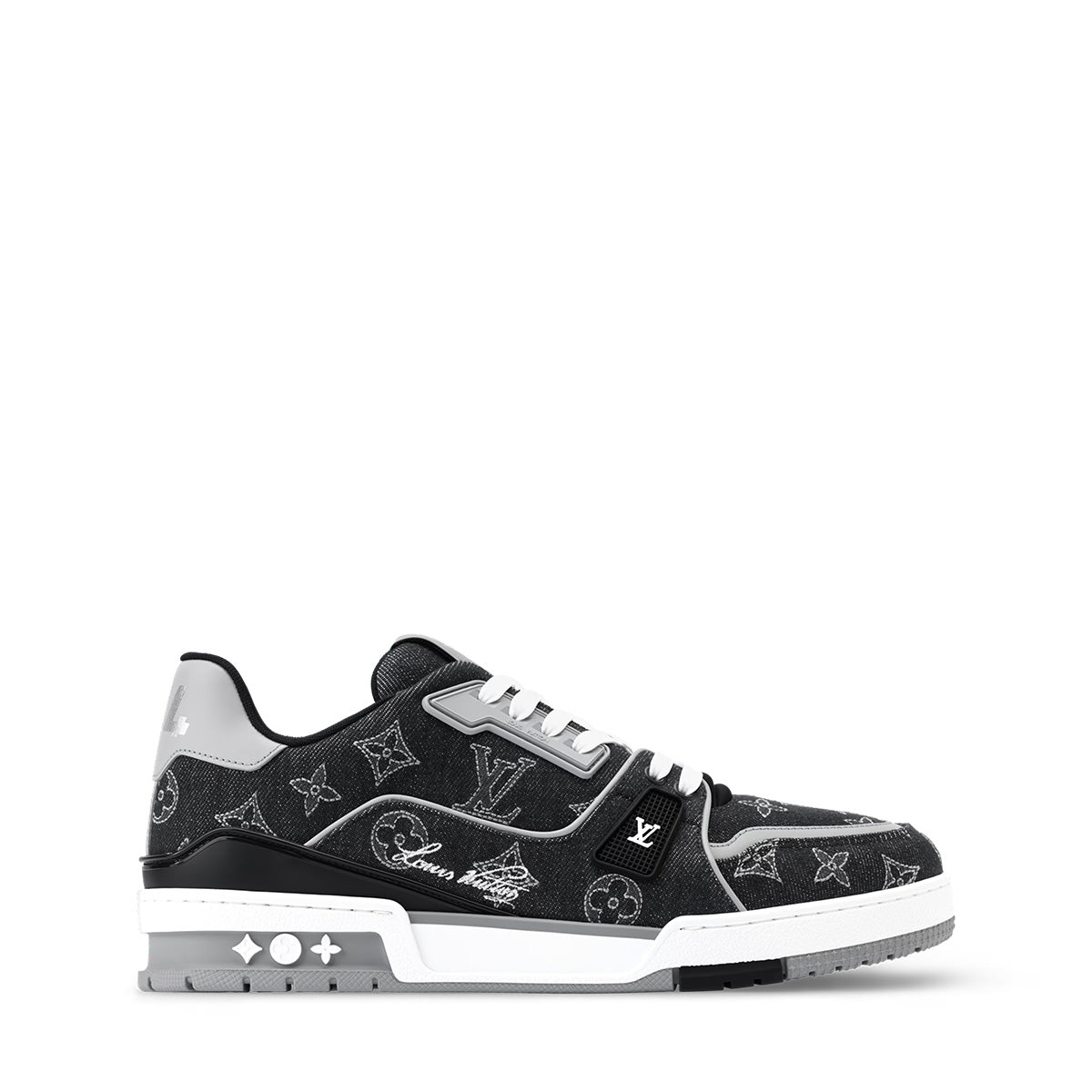 LV Trainer Sneakers - Black Colorway