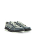 LV Trainer Sneakers - Blue Colorway