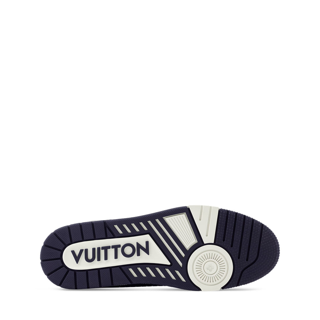 LV Trainer Sneakers - Navy Blue Colorway