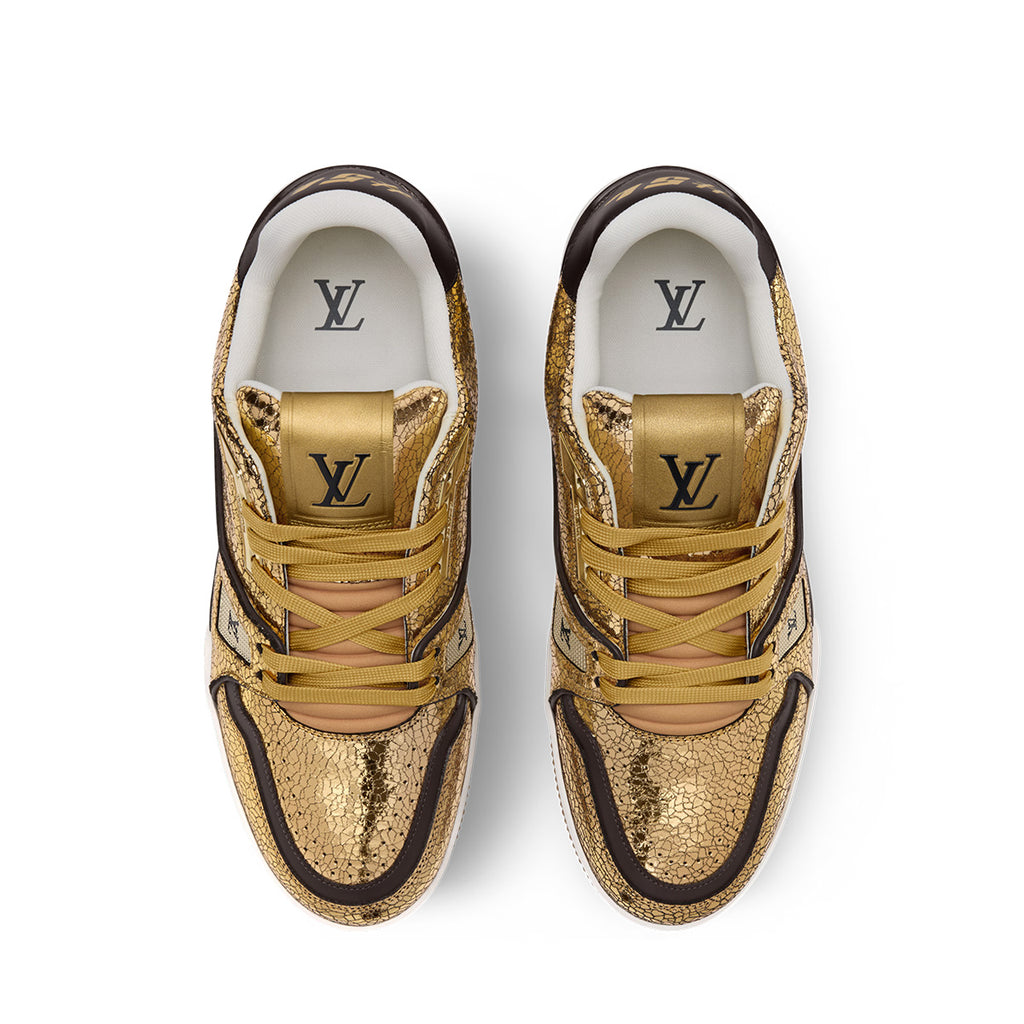 LV Trainer Sneakers - Khaki Colorway