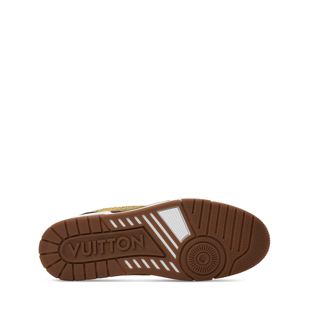 LV Trainer Sneakers - Khaki Colorway