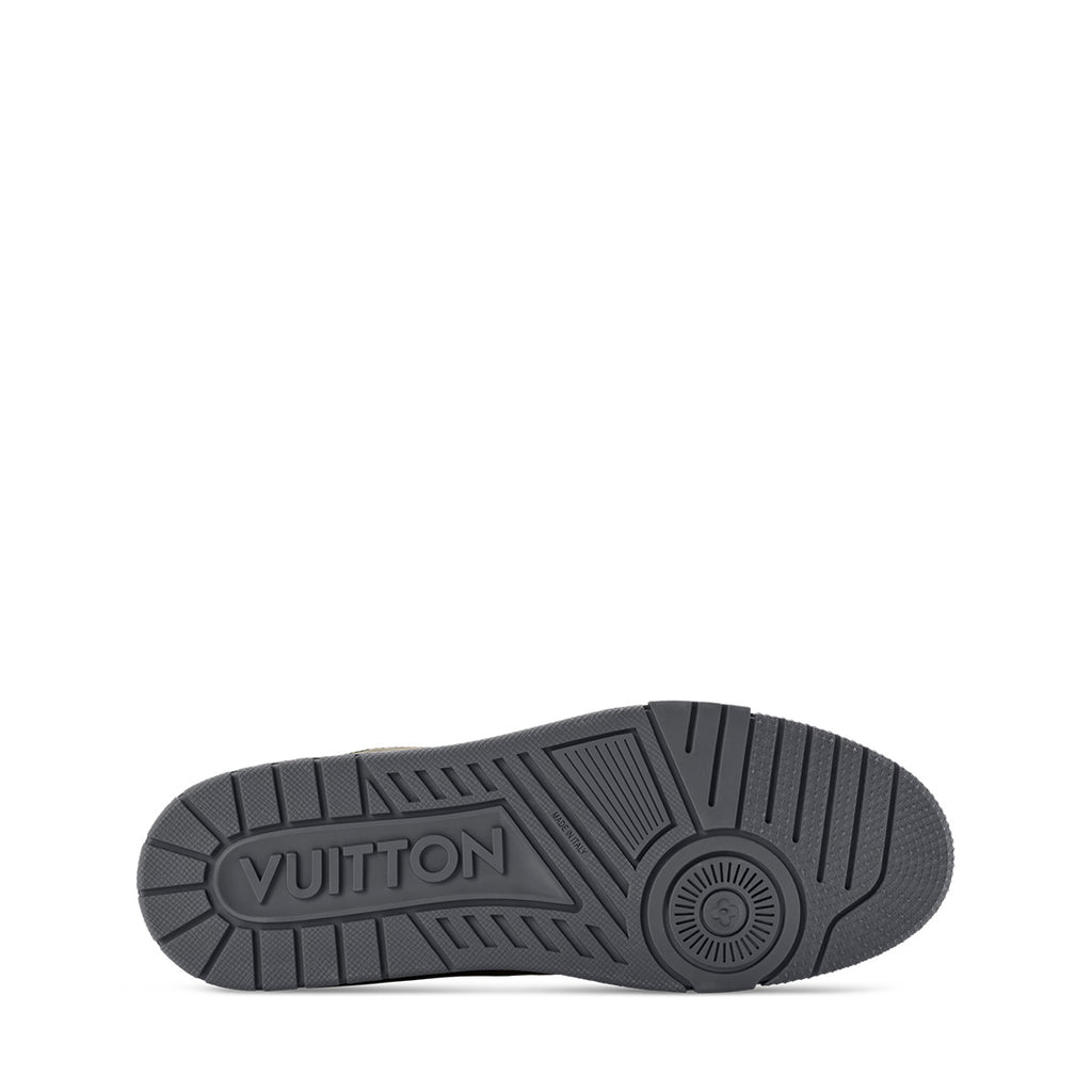 LV Trainer Sneakers - Brown Patent Leather