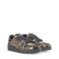 LV Trainer Sneakers - Brown Patent Leather