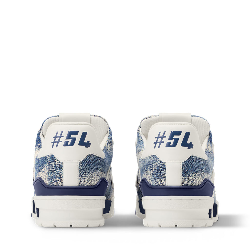 LV Trainer Sneakers - Blue Colorway