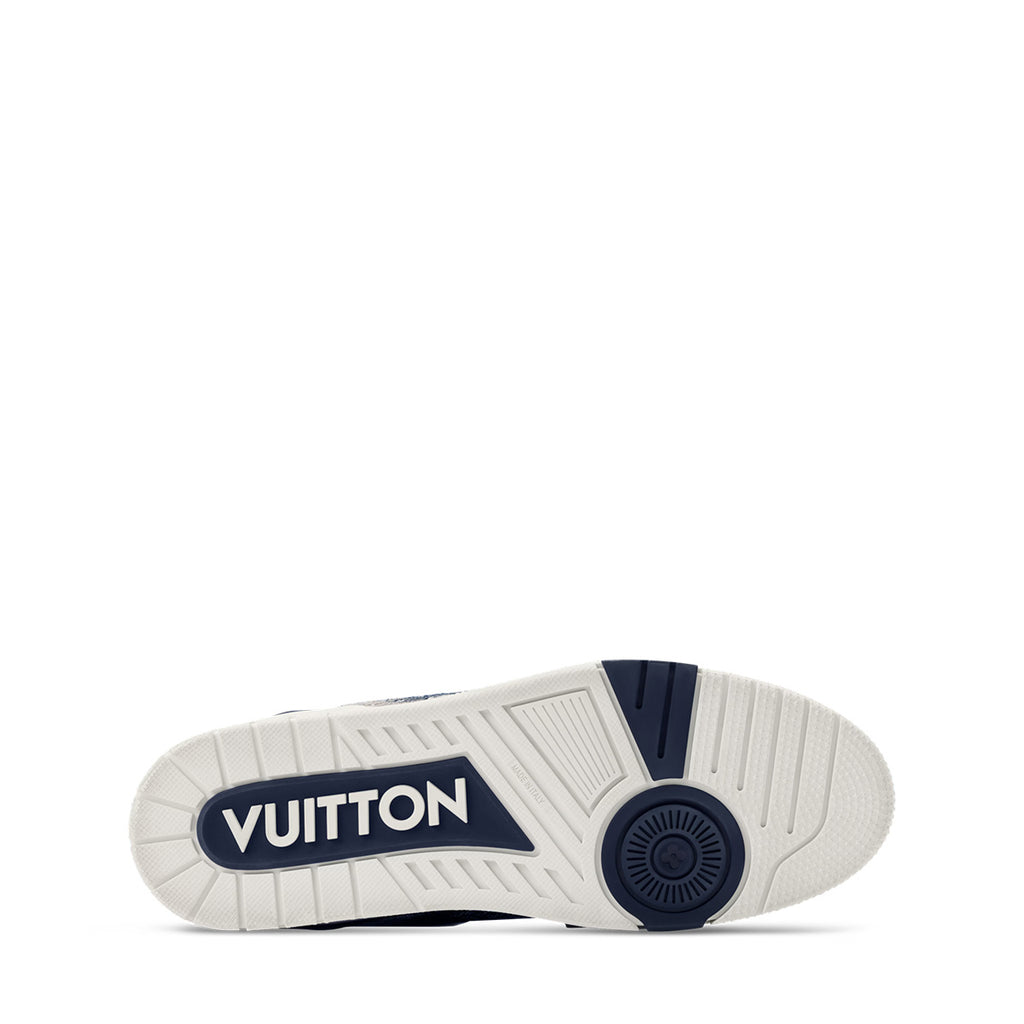 LV Trainer Sneakers - Blue Colorway