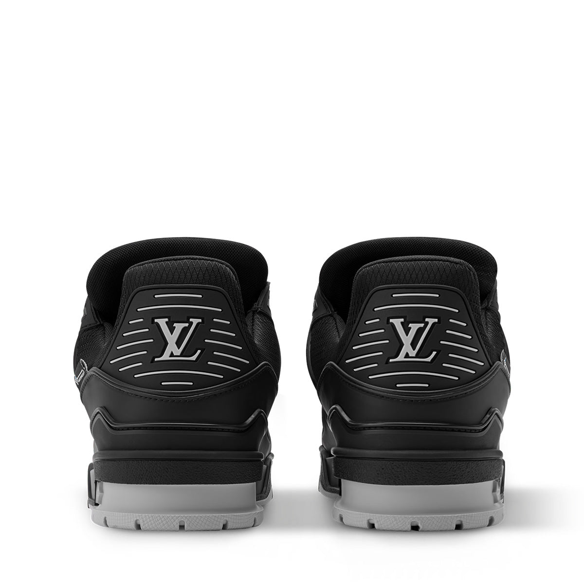 LV Trainer Sneakers - Black Colorway