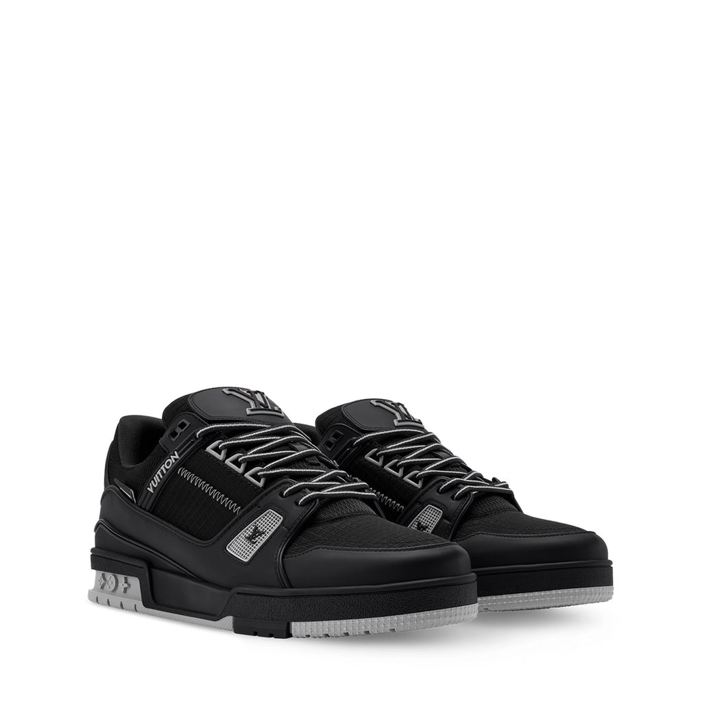 LV Trainer Sneakers - Black Colorway
