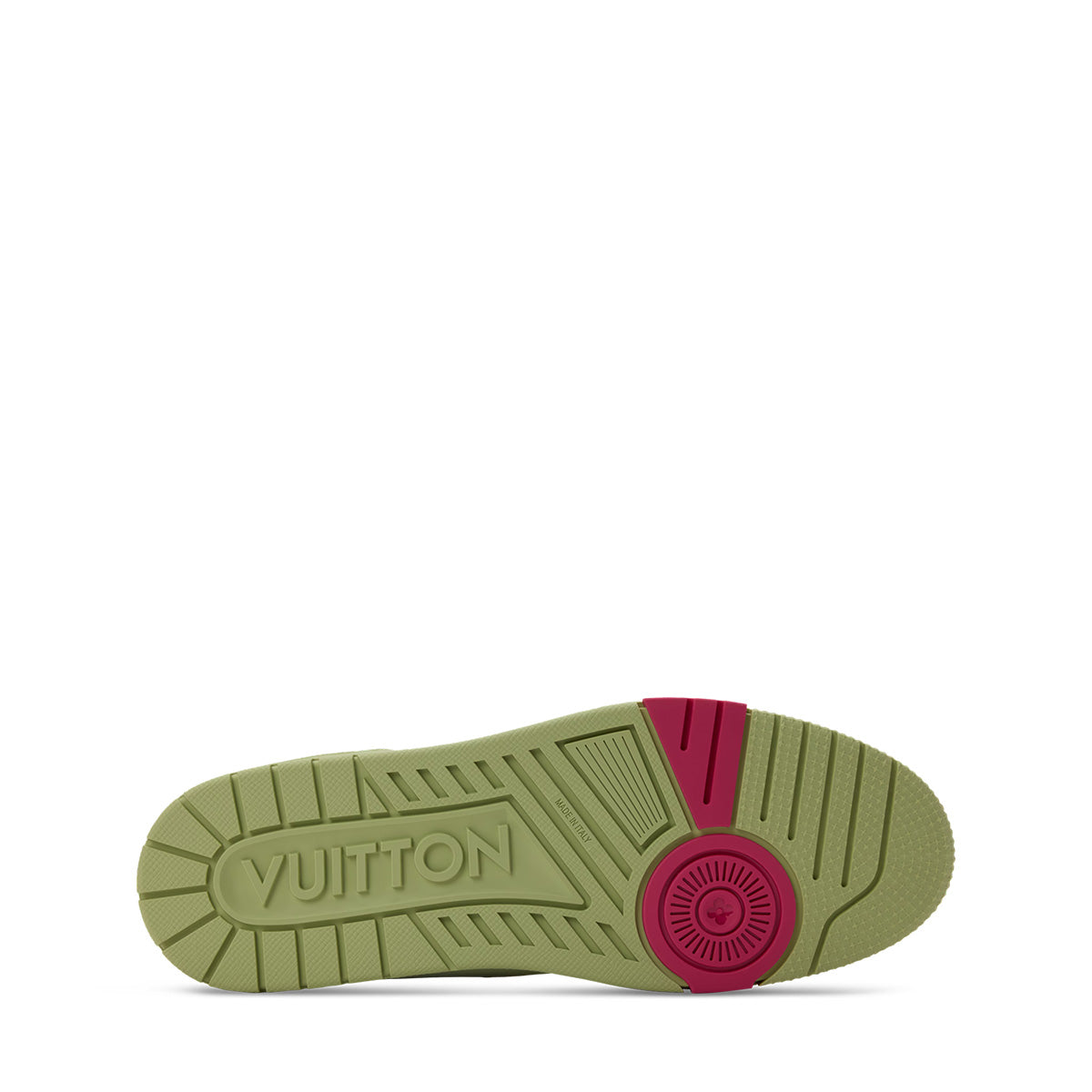 LV Trainer Sneakers - Green Monogram Print