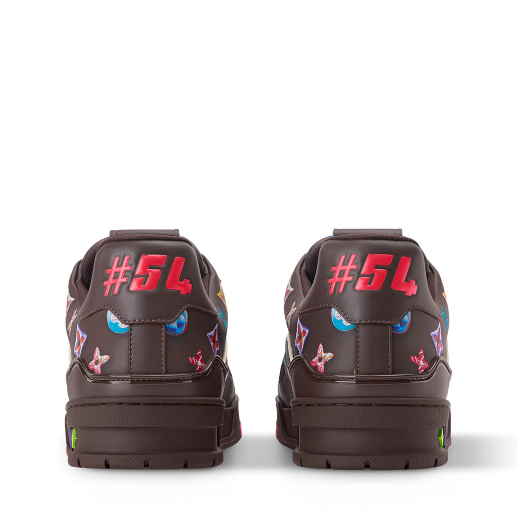 LV Trainer Sneakers - Dark Brown Monogram Print