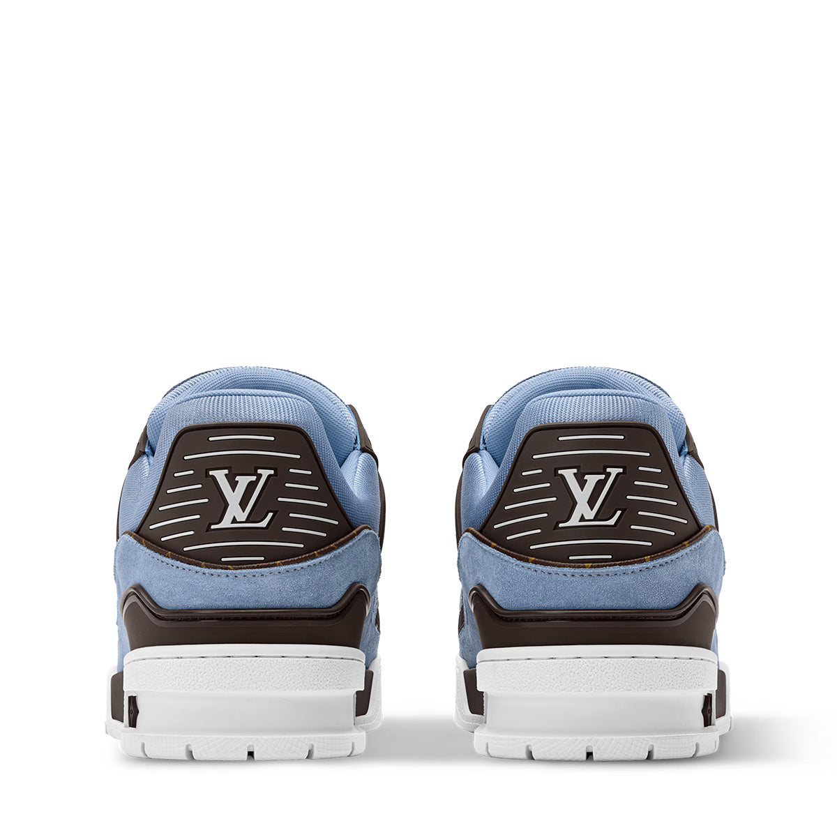 LV Trainer Sneakers - Blue Colorway