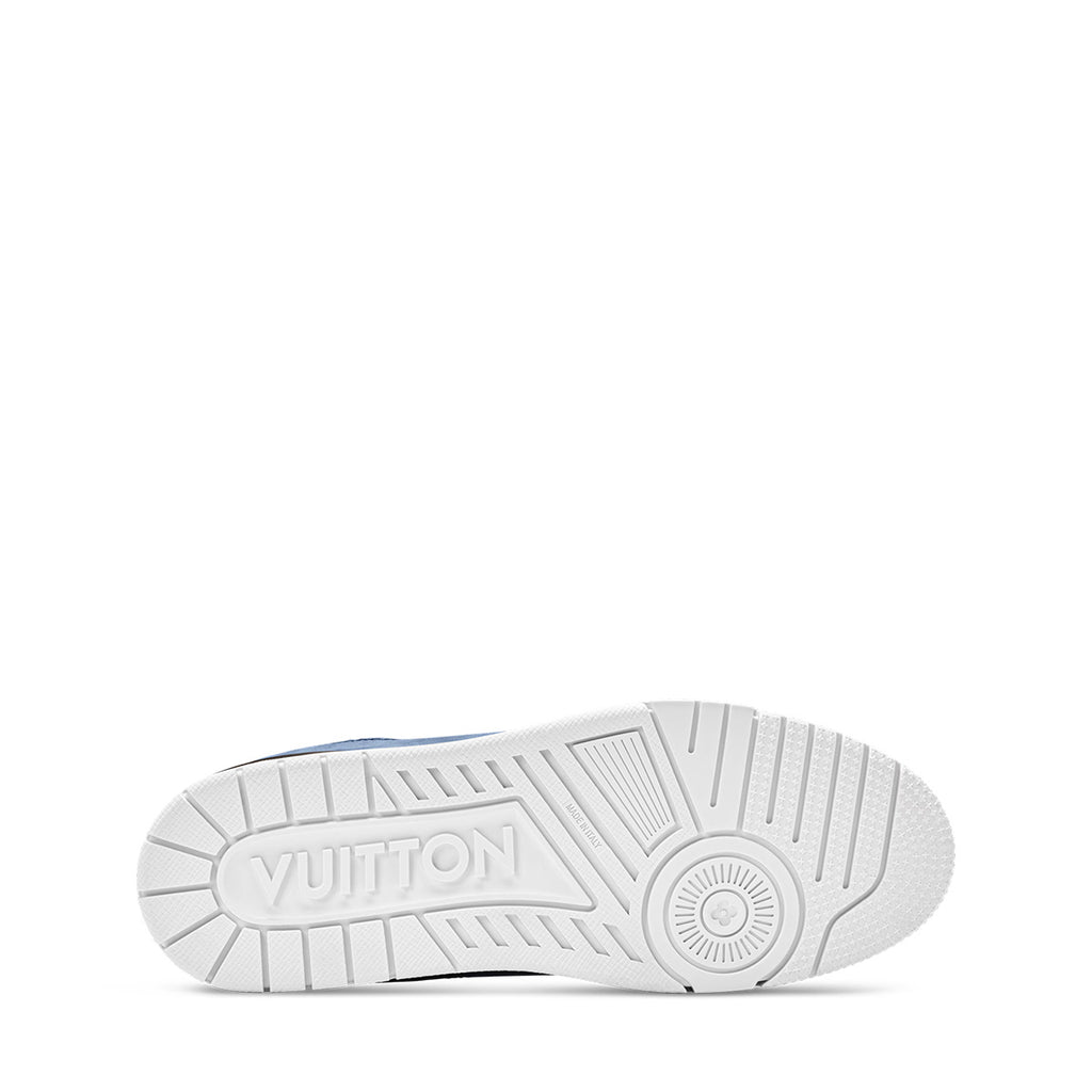 LV Trainer Sneakers - Blue Colorway