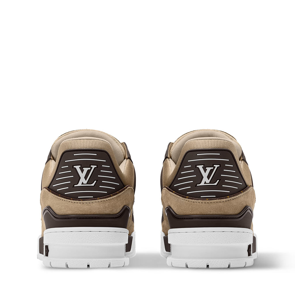 LV Trainer Sneakers - Khaki Colorway