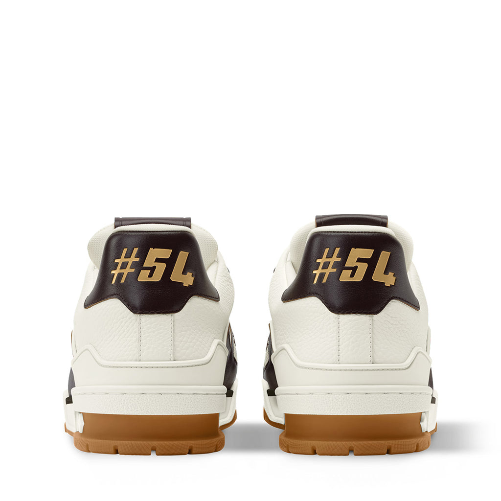 LV Trainer Sneakers - White & Black Colorway