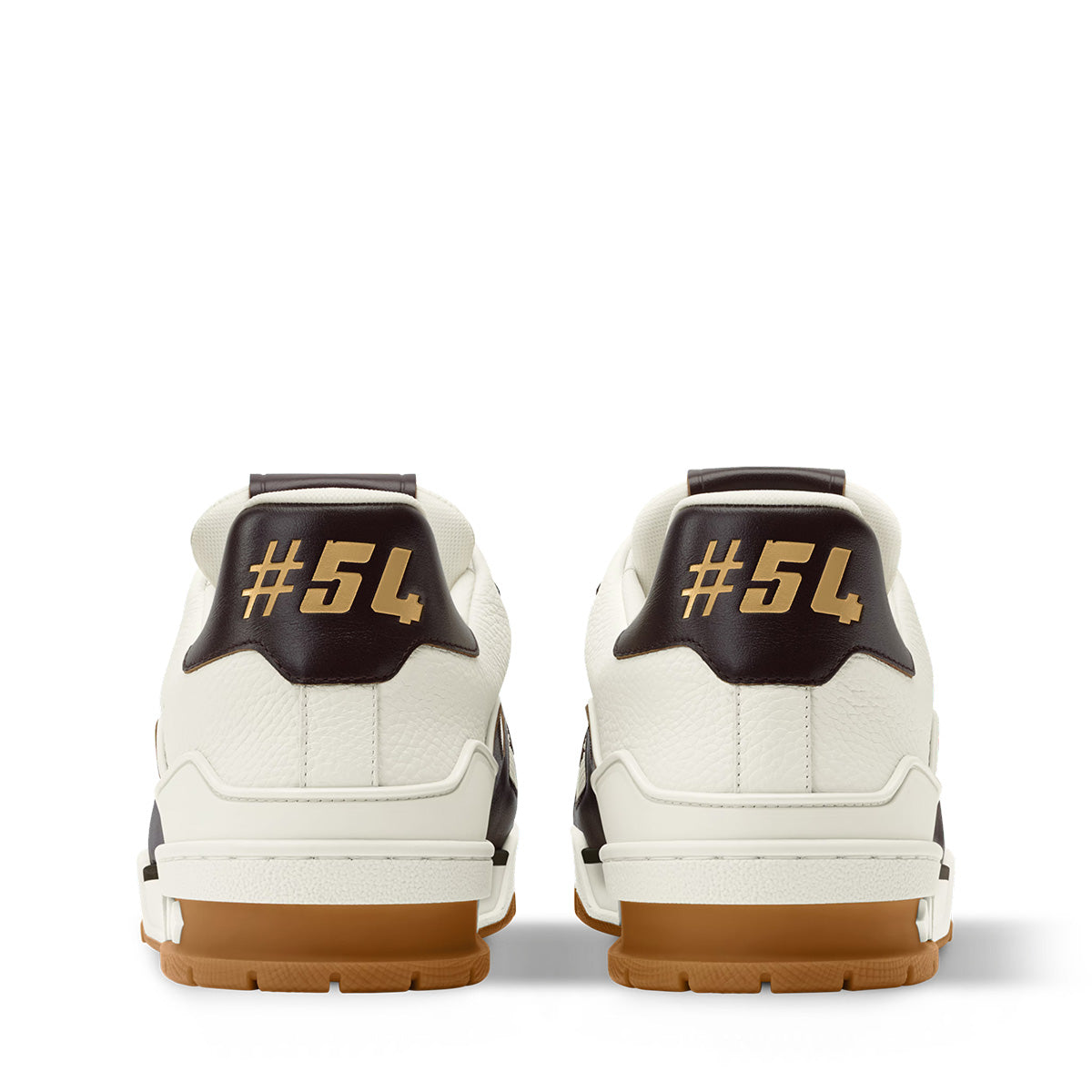 LV Trainer Sneakers - White & Black Colorway