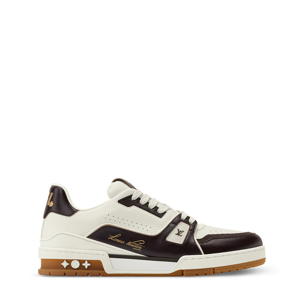 LV Trainer Sneakers - White & Black Colorway