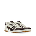 LV Trainer Sneakers - White & Black Colorway