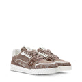 LV Trainer Sneakers - Khaki Colorway