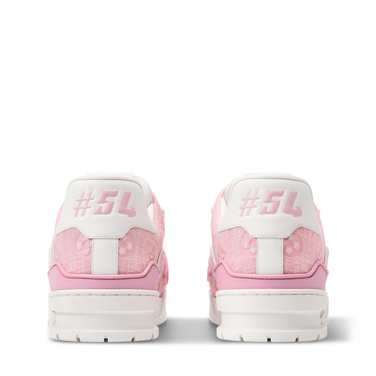 LV Trainer Sneakers - Pink Colorway