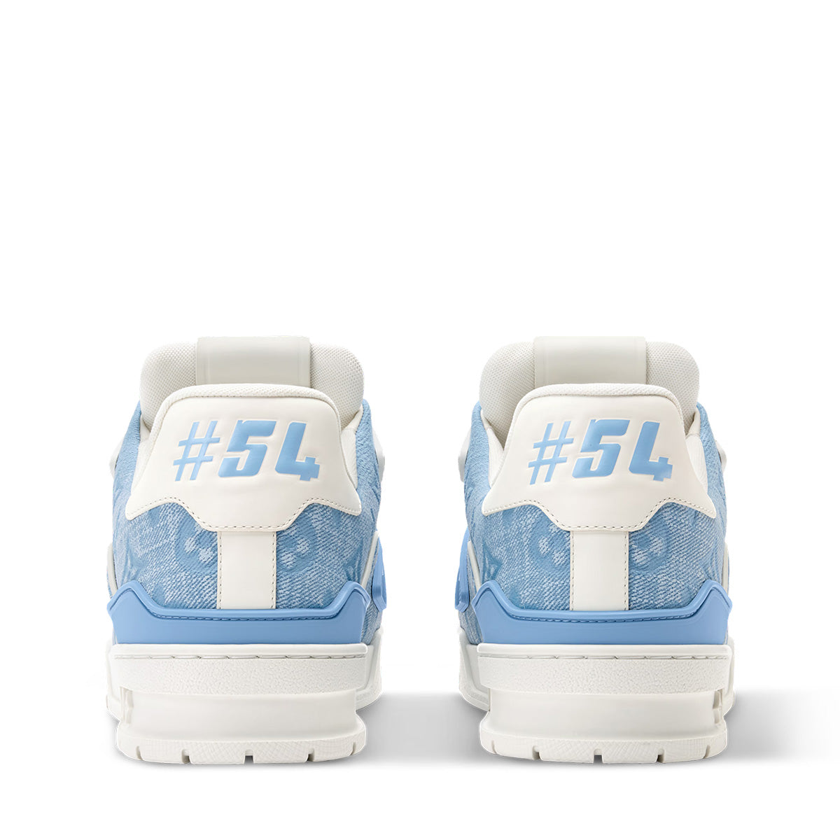 LV Trainer Sneakers - Light Blue Colorway