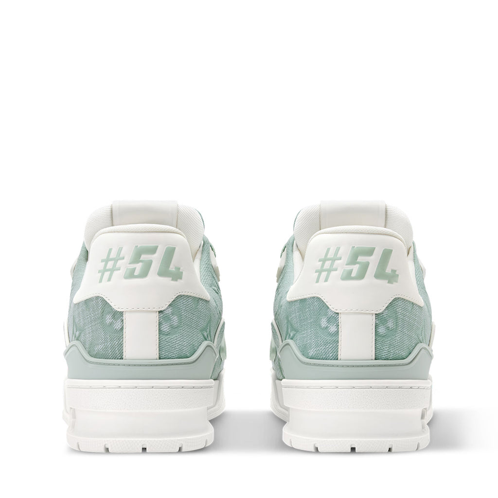 LV Trainer Sneakers - Light Green Colorway