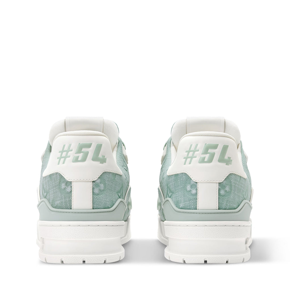 LV Trainer Sneakers - Light Green Colorway