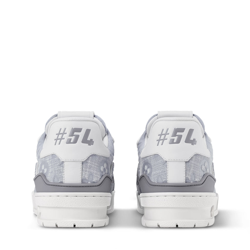 LV Trainer Sneakers - Light Grey Colorway