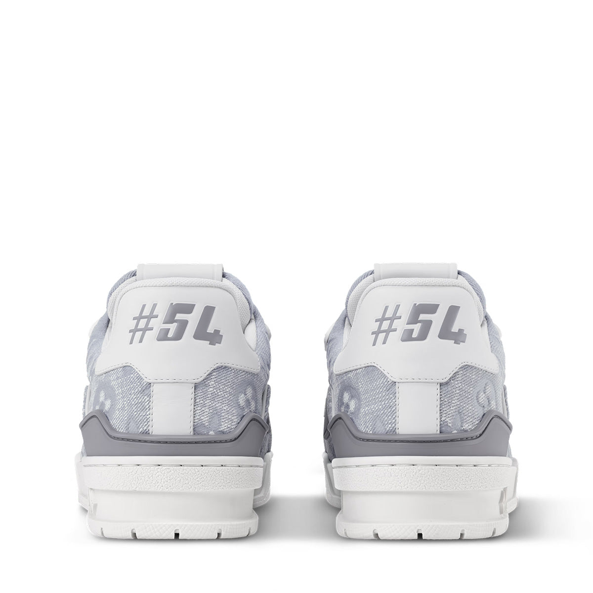LV Trainer Sneakers - Light Grey Colorway