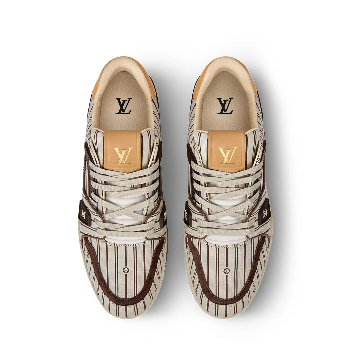 LV Trainer Sneakers - Stripe Colorway