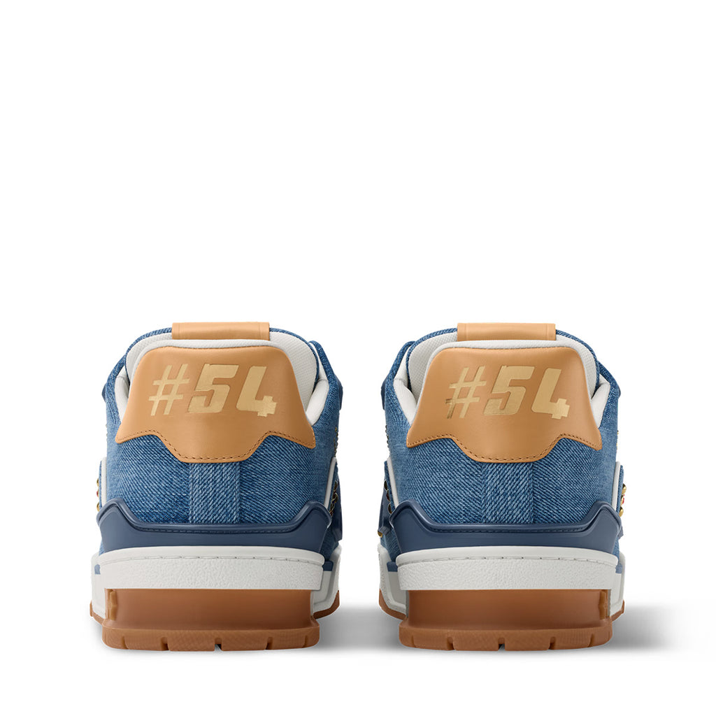 LV Trainer Sneakers - Blue Colorway