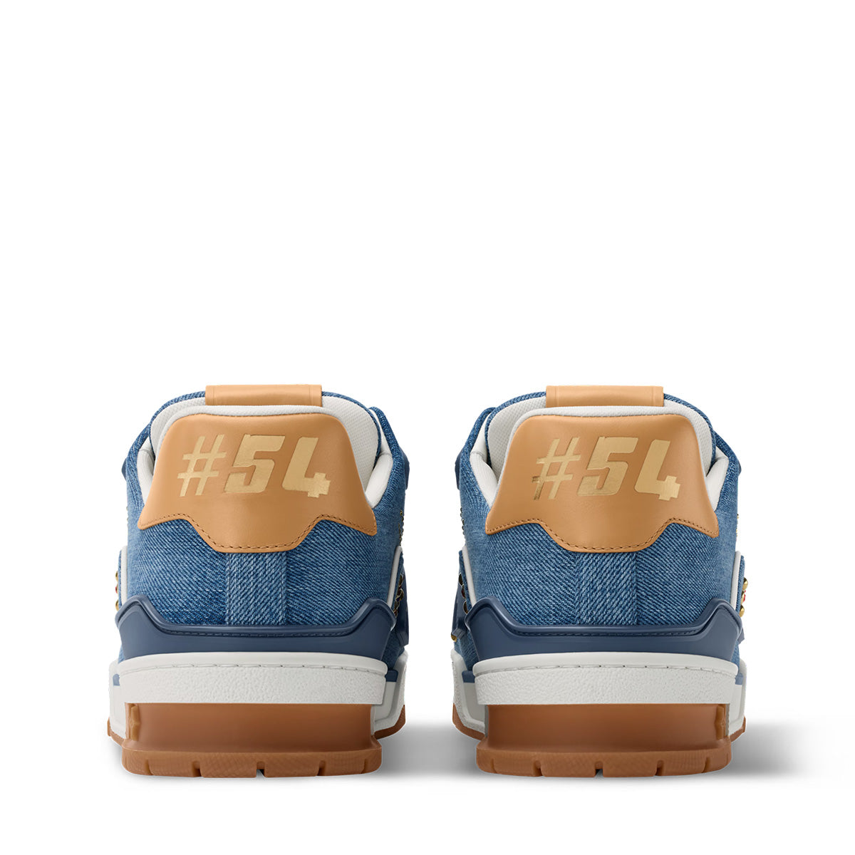 LV Trainer Sneakers - Blue Colorway