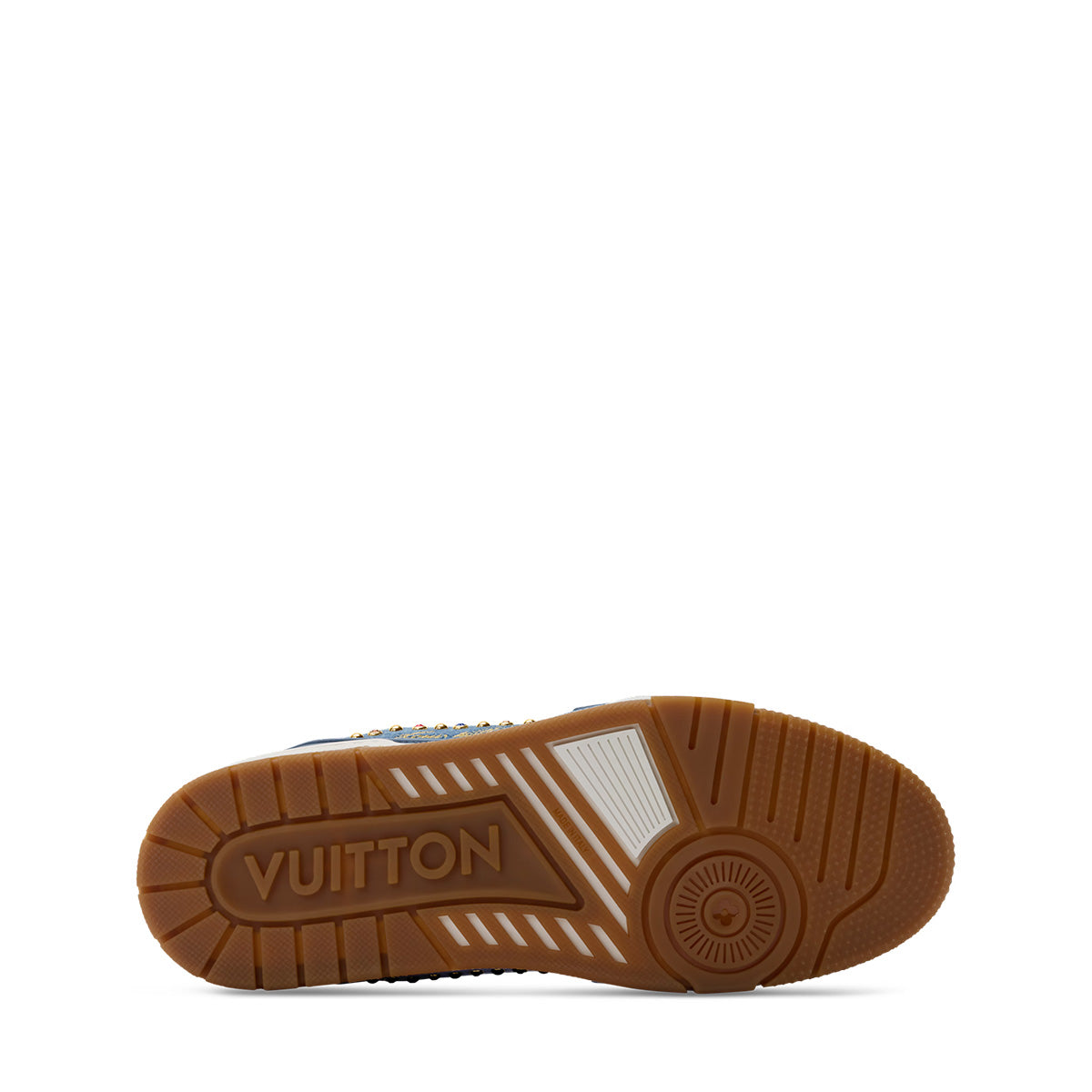 LV Trainer Sneakers - Blue Colorway