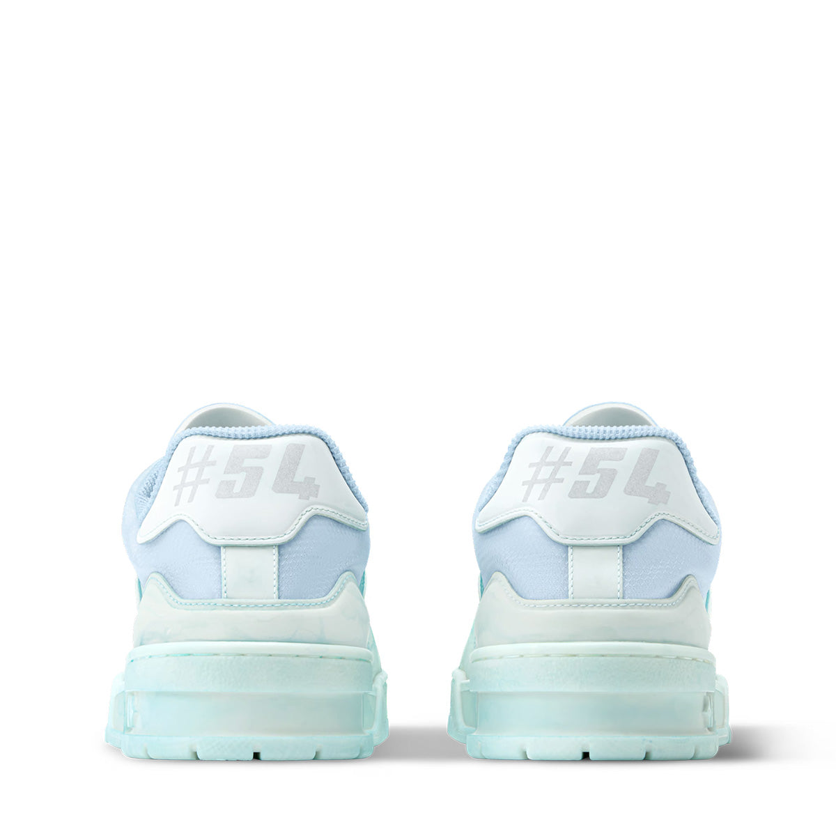 LV Trainer Sneakers - Light Blue Colorway