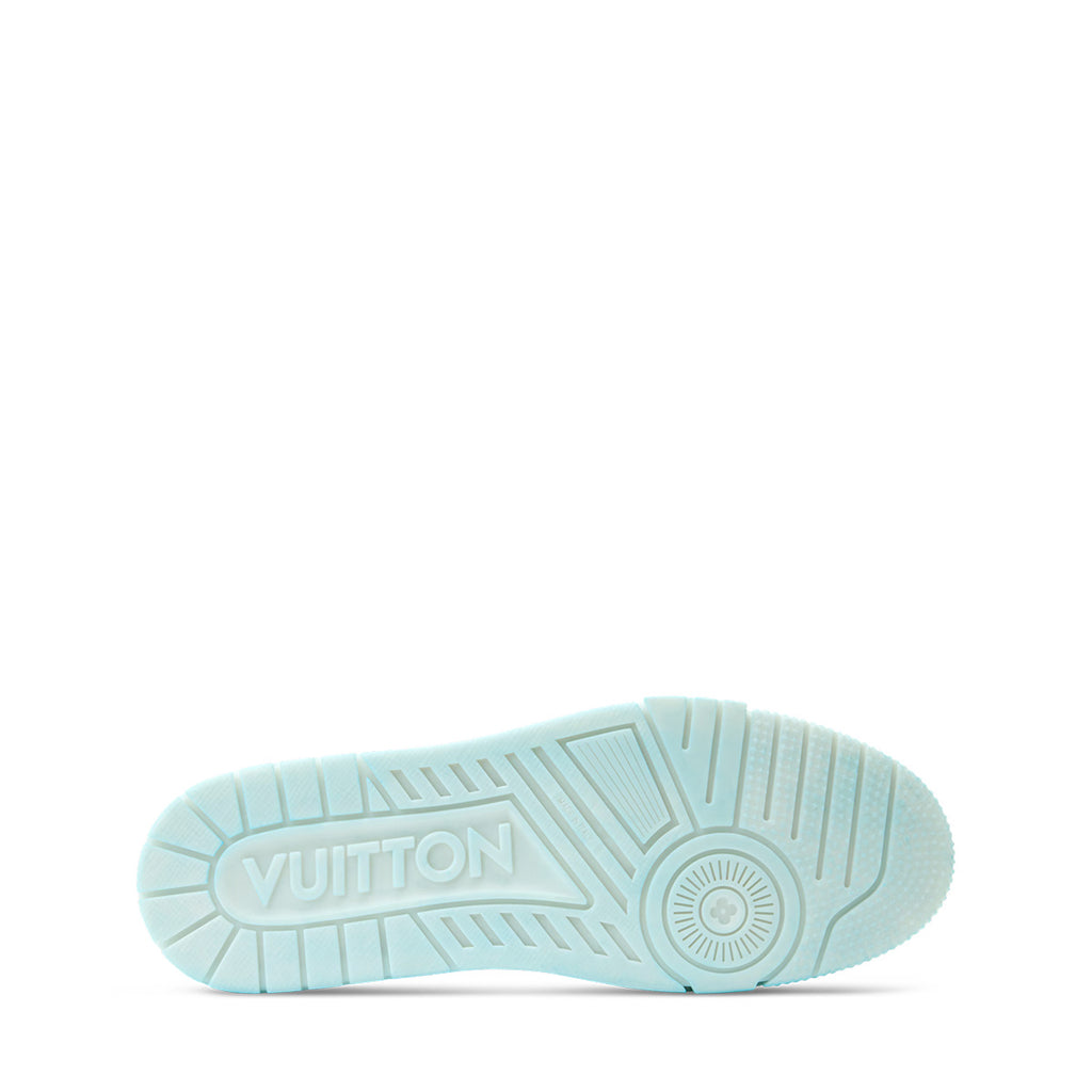 LV Trainer Sneakers - Light Blue Colorway