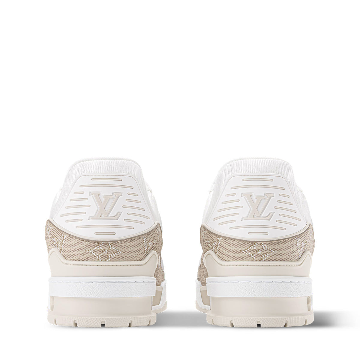 LV Trainer Sneakers - White Colorway