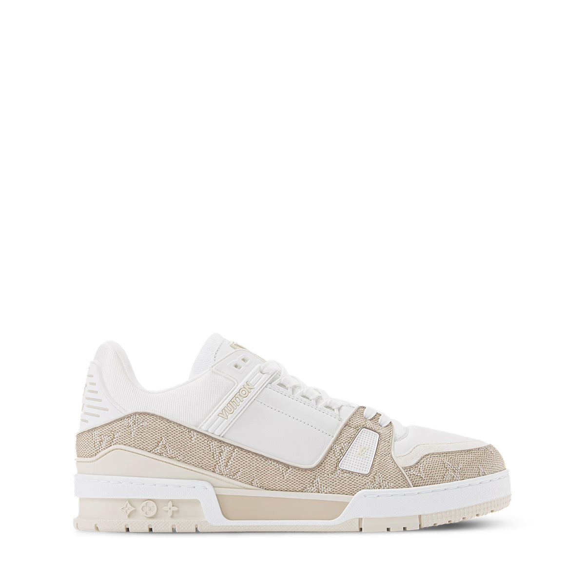 LV Trainer Sneakers - White Colorway