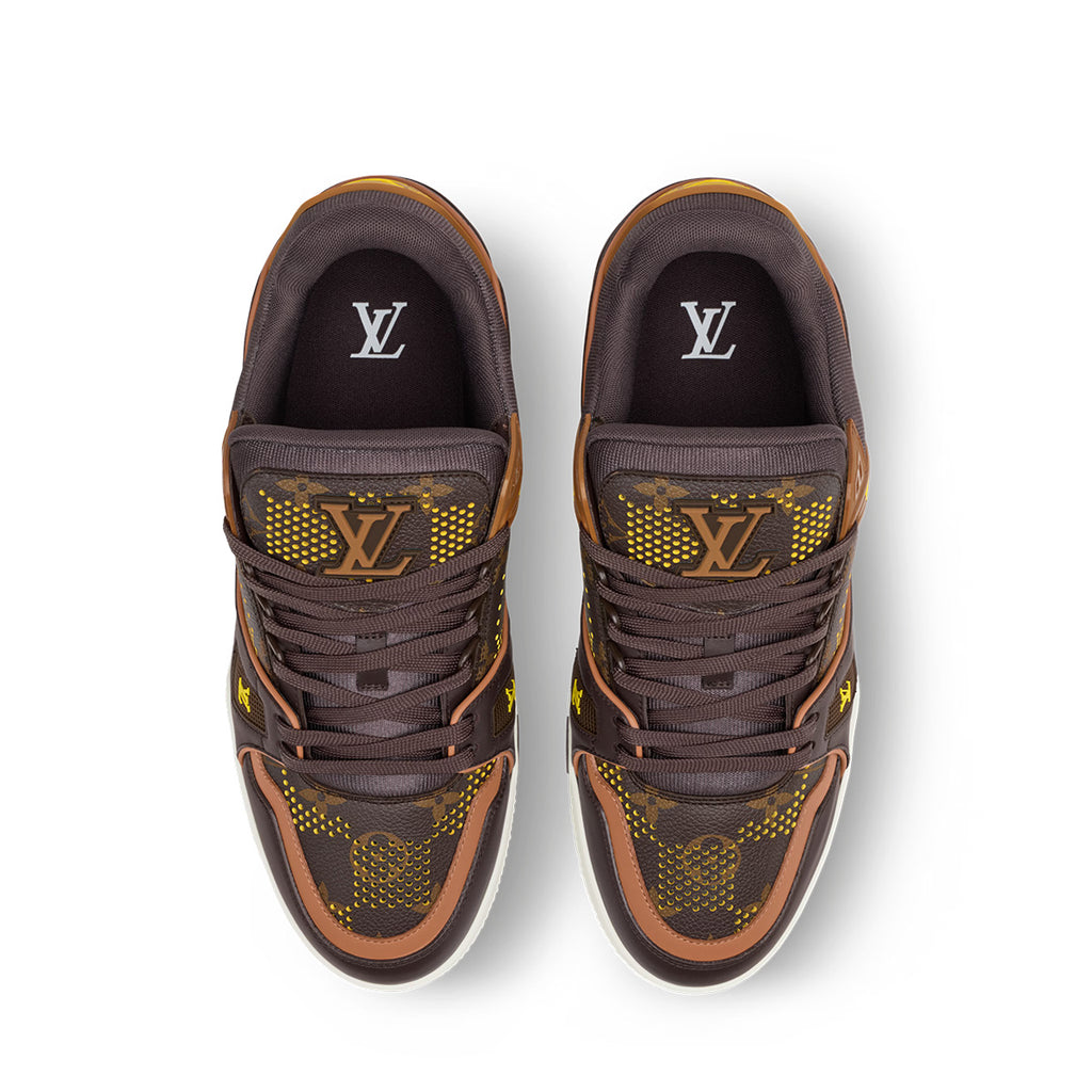LV Trainer Sneakers - Brown Colorway